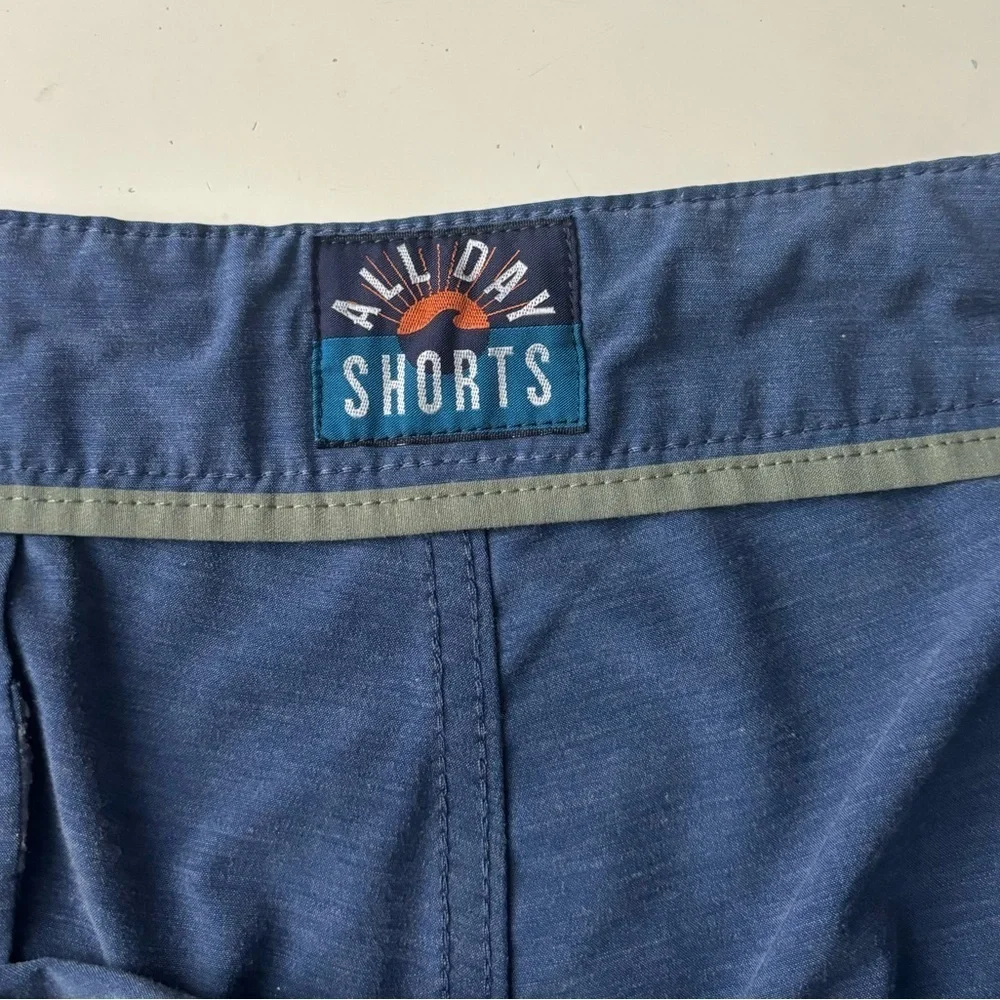 Faherty All Day 9” Shorts Blue Men’s Size 36 Blue
